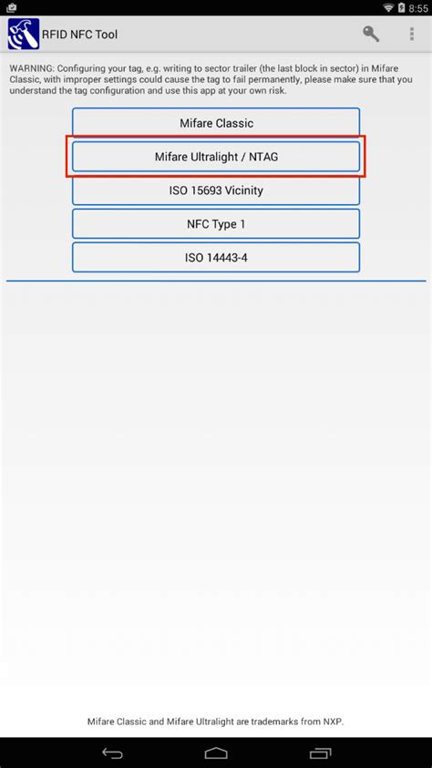 xyz junior nfc tag reset